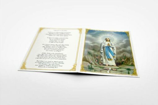 memorial card Mary Magdalene